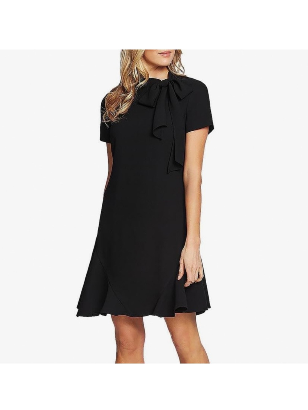 CeCe
Tie Neck Flutter Sleeve Dress